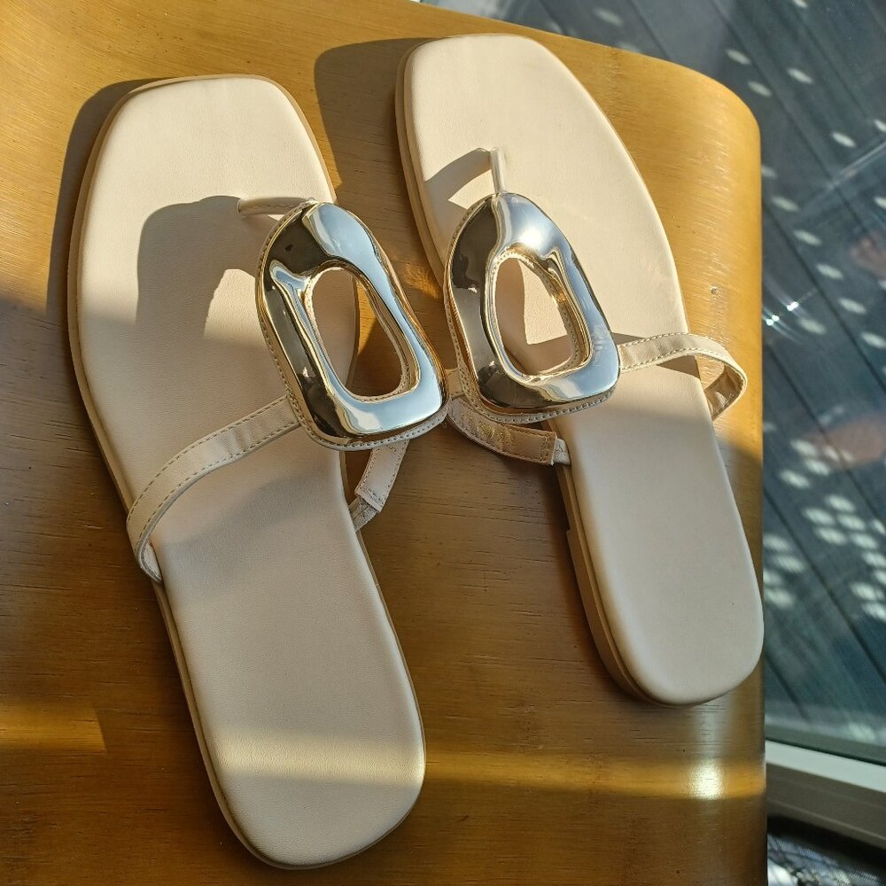 Tan Sandals Size 9.5
